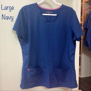 Heart Soul Scrub top